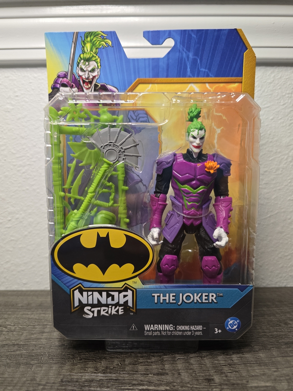 The Joker Ninja Strike Action Figure - Purple & Green